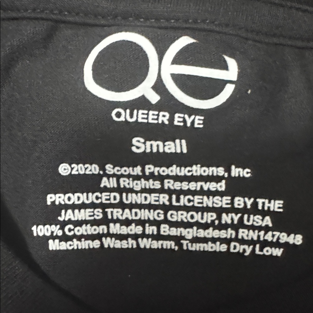 Queer Eye Rainbow Choose Kindness Tee Black - Picture 2 of 3
